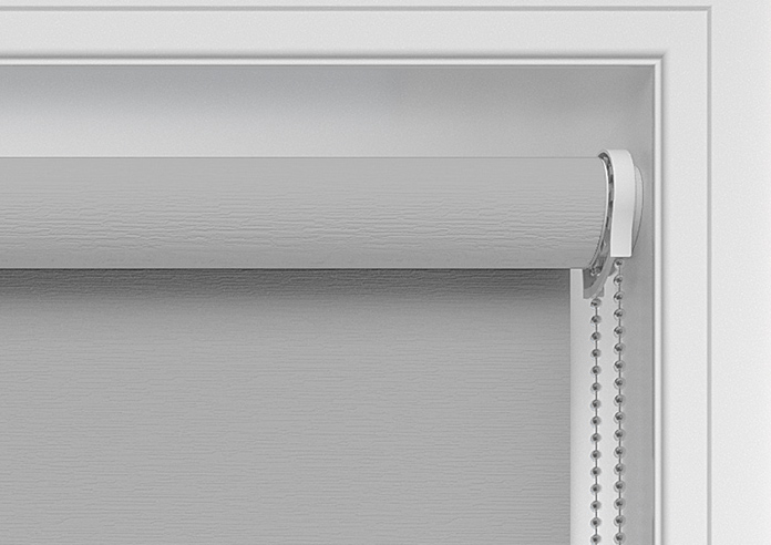 Toulouse (Blackout), Textured Dark Grey - Twist&Fit Roller Blind - Image 11